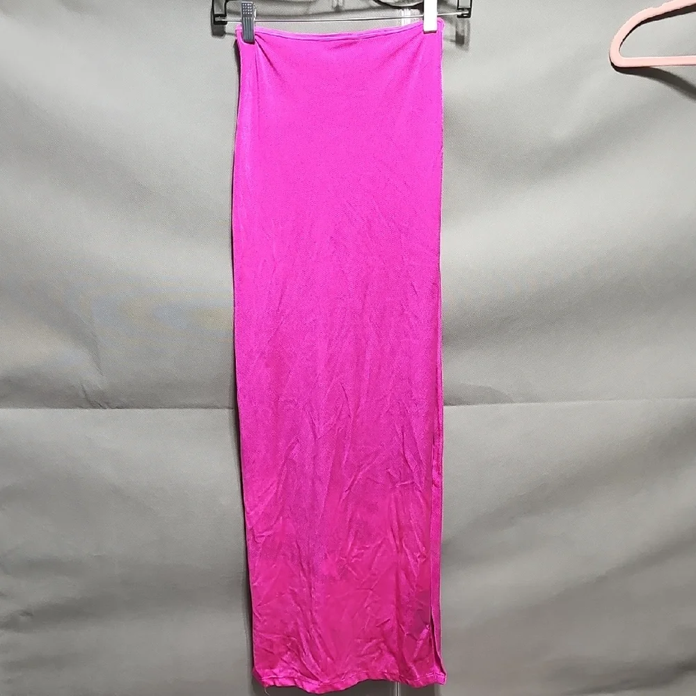 Vintage Fuchsia Dancer Pencil Cover-up - Picture 1 of 3